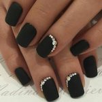 black nail art-nails-nailart-nail art-nail art designs-nail designs-oje desenleri (13)