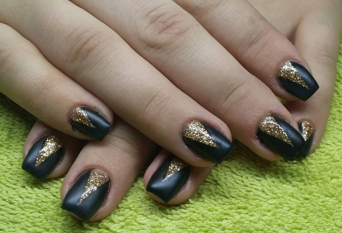 black nail art-nails-nailart-nail art-nail art designs-nail designs-oje desenleri (15)
