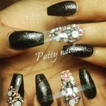 black nail art-nails-nailart-nail art-nail art designs-nail designs-oje desenleri (5)
