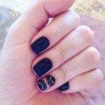 black nail art-nails-nailart-nail art-nail art designs-nail designs-oje desenleri (6)