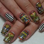 red nail art-white nail art-nail art-nail art designs-nailart-nails (26)