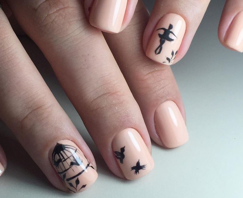 red nail art-white nail art-nail art-nail art designs-nailart-nails (30)