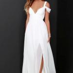 2022 Yaz Koleksiyonunun En Güzel Beyaz Şifon Elbiseleri
