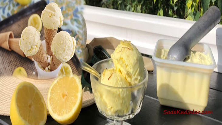 Limonlu Dondurma Nasıl Yapılır
