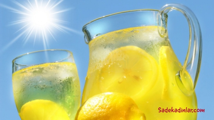 Yaz Sıcaklarında Serin Serin Limonata Tarifi